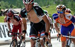 Frank Schleck pendant la sixi�me �tape du Tour de Suisse 2011